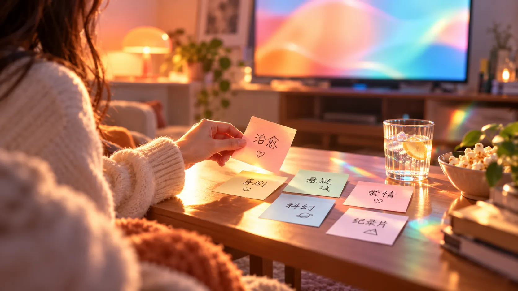 画面观察与短片阅读的视觉示意